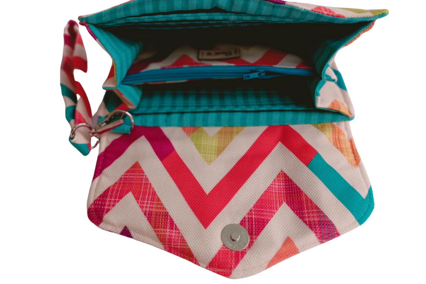 Colorful Zigzag big Wallet 20*12cm