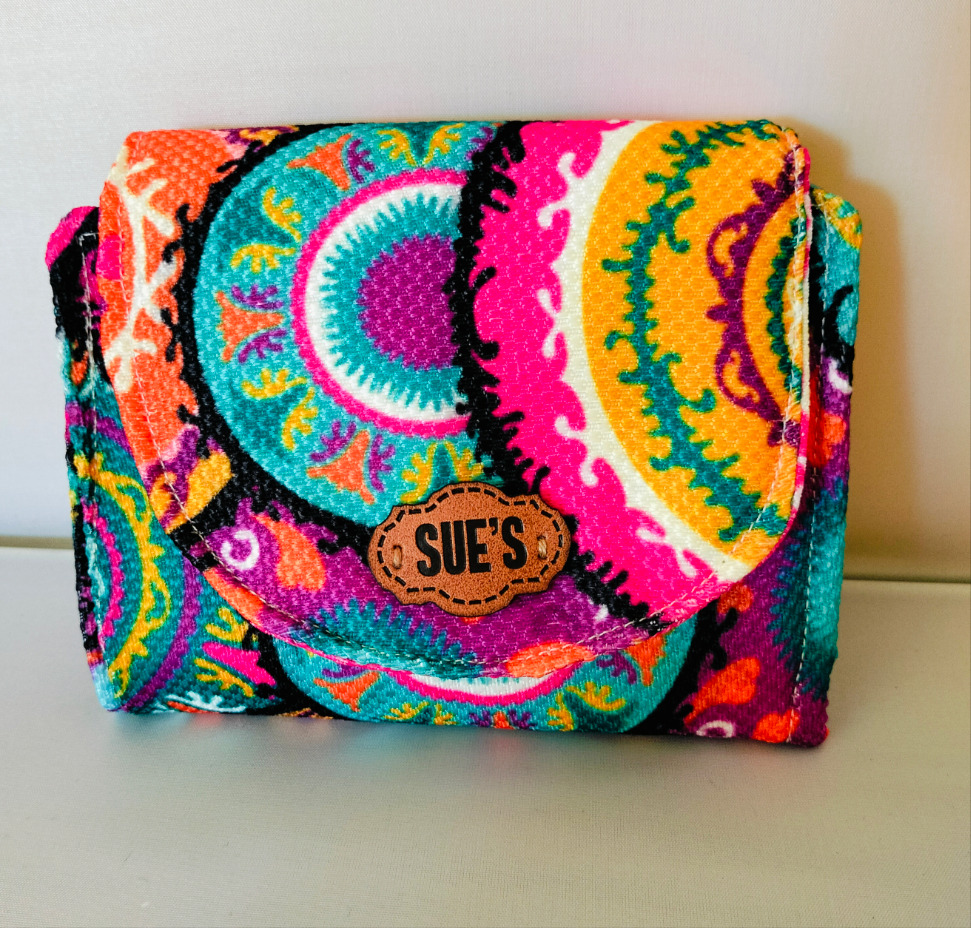 Color festival card Wallet 12*11 cm