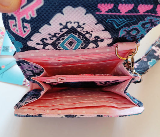 Blue arabic color small Wallet