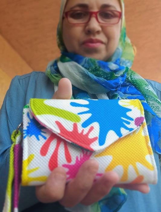 color splash small Wallet
