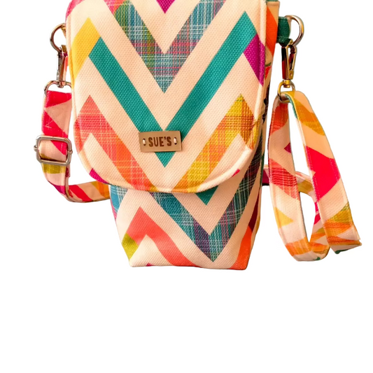 Zigzag Mobil Cross Bag ( NEW DESGIN )