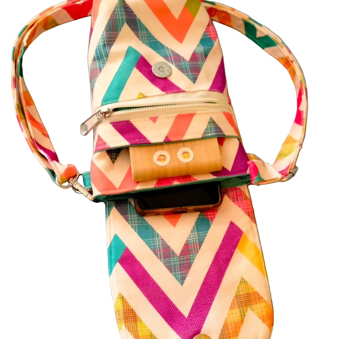 Zigzag Mobil Cross Bag ( NEW DESGIN ) (Copy)