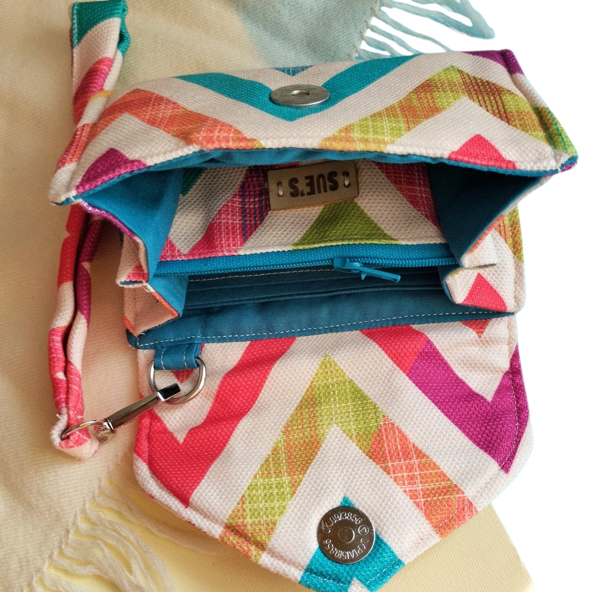 Zegzag small Wallet 14*11cm