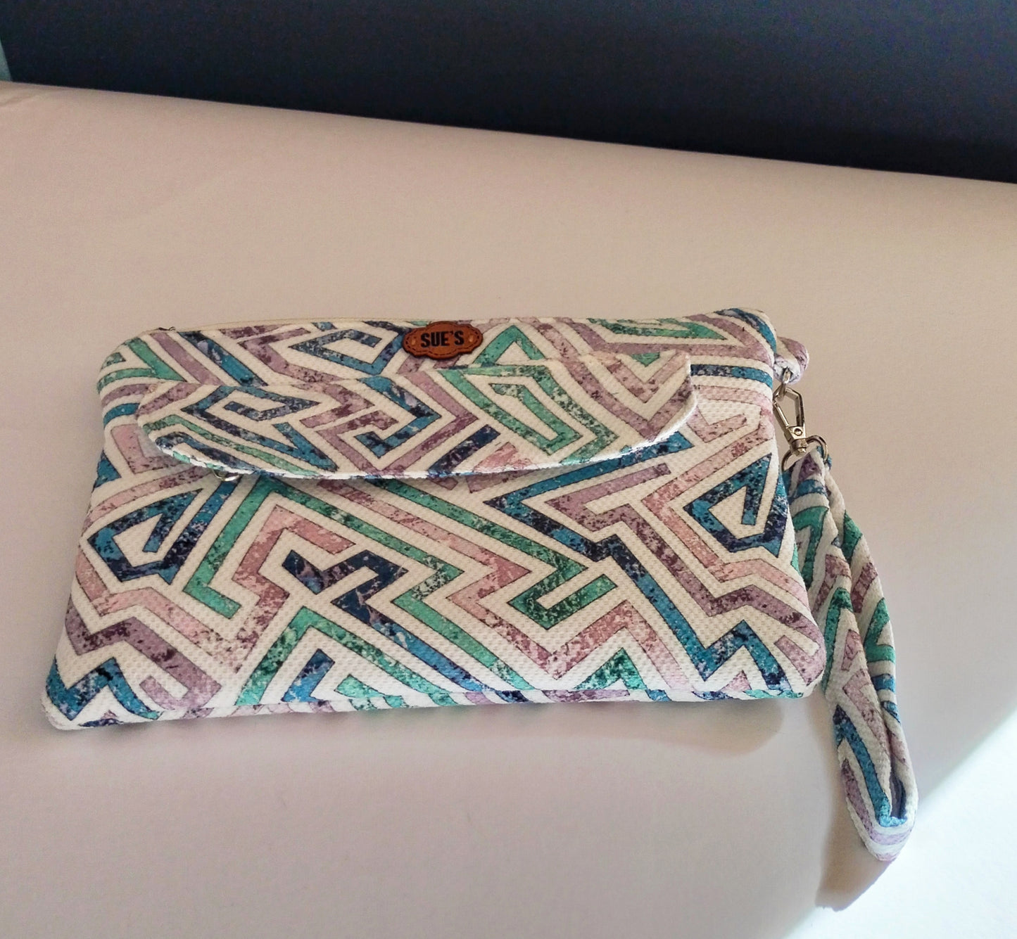 Lovely color handmade Clutch