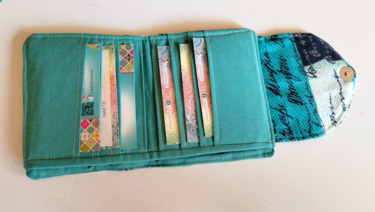 Tropical color card Wallet 12*11 cm
