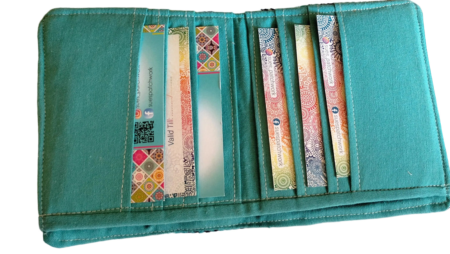 Tropical color card Wallet 12*11 cm