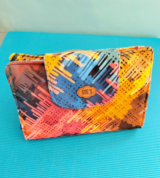 (Sun rise color big Mus7af cover size 20*14cm