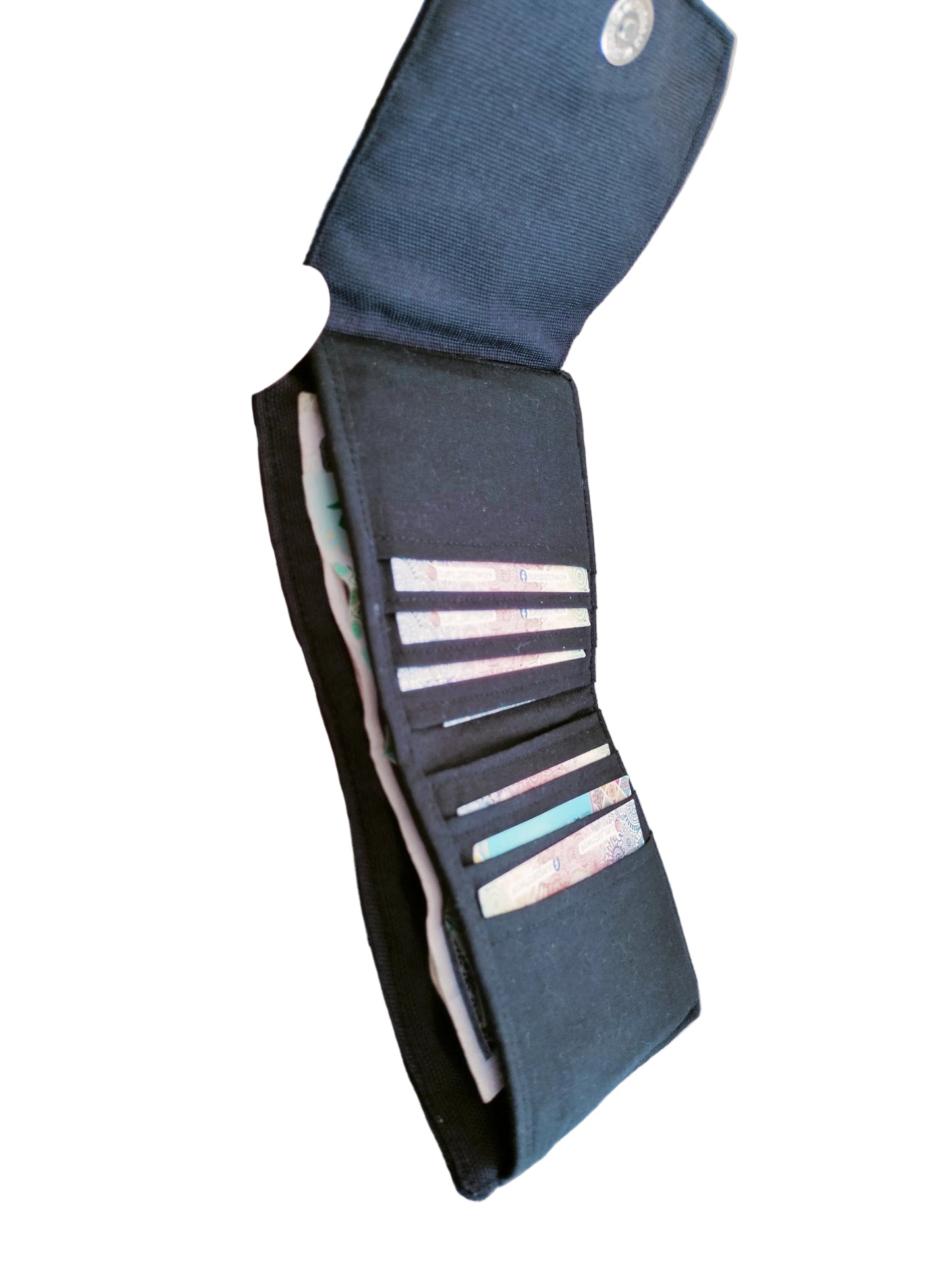 Black small Wallet 12*11cm محفظه صغيره ١٢*١١سم