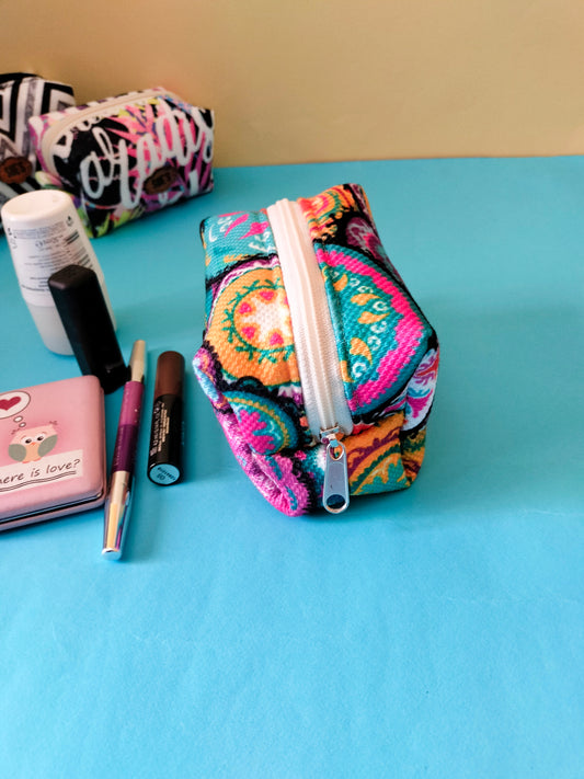 Color Festival box Makeup Bags 16*11cm*8cm