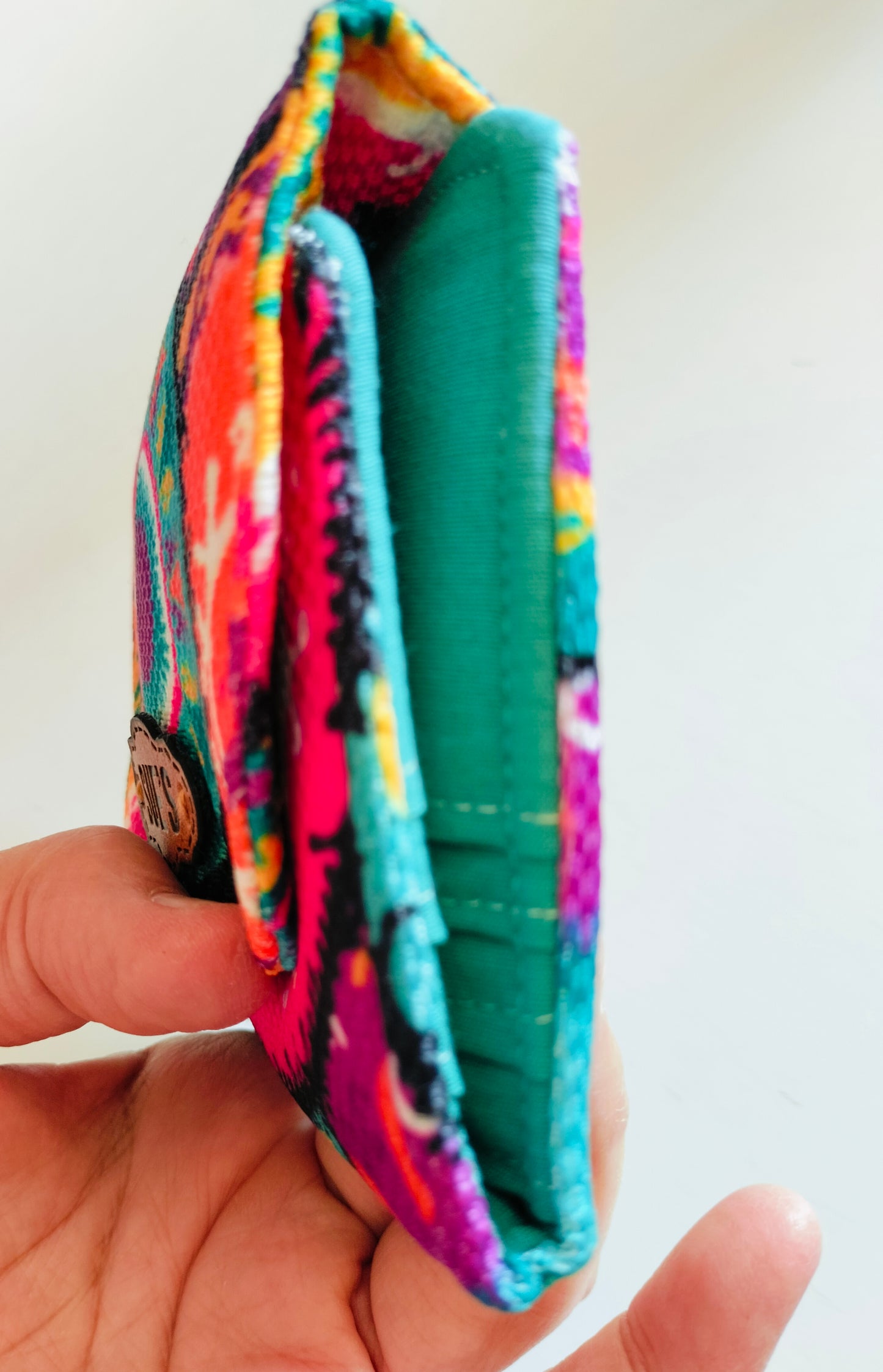 Color festival card Wallet 12*11 cm