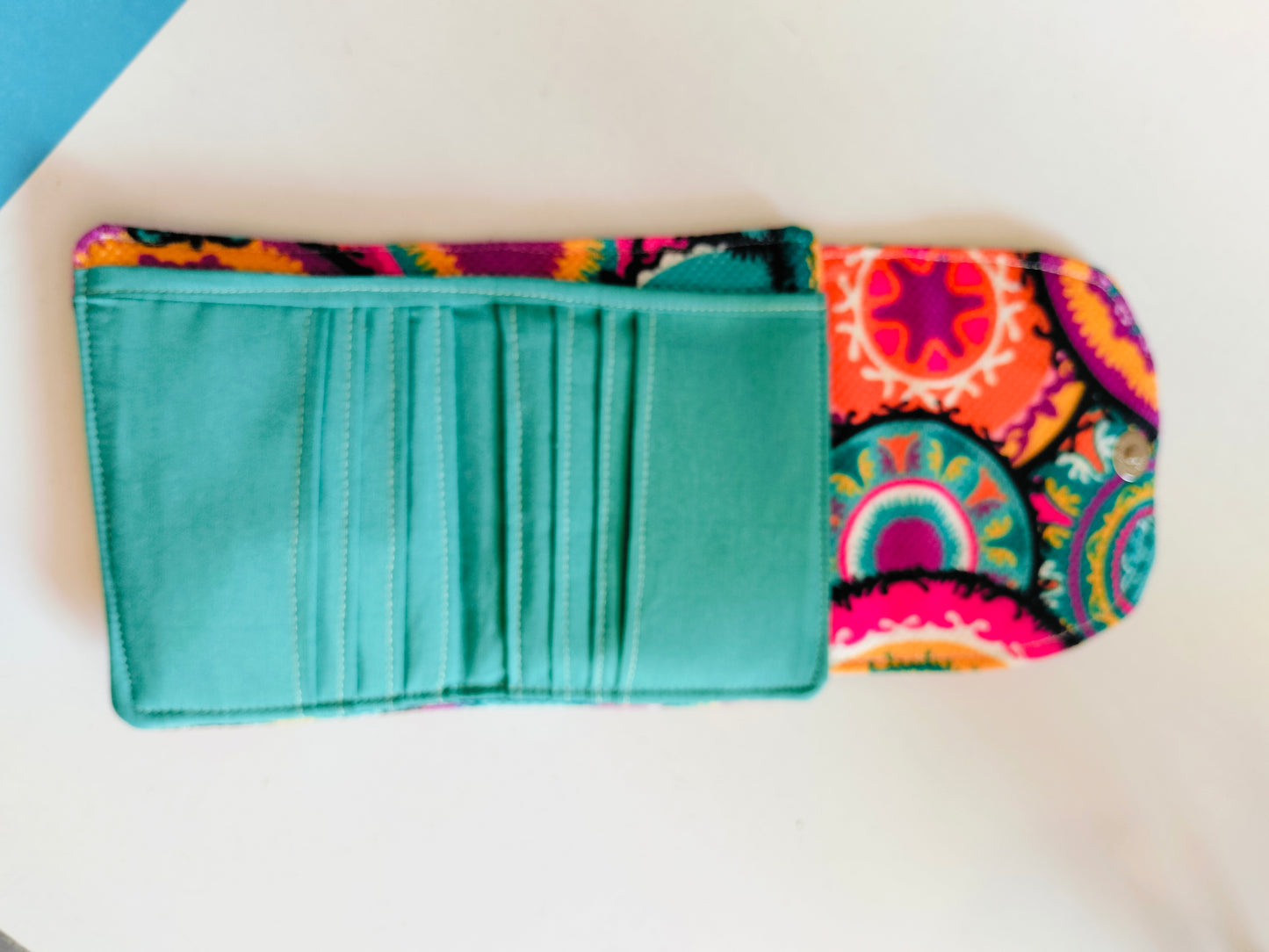 Color festival card Wallet 12*11 cm