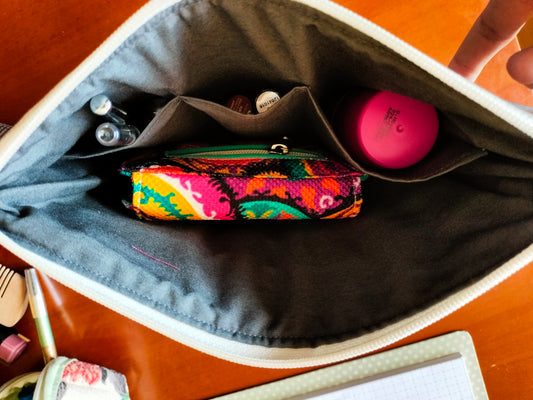 Gray color handmade Clutch 26*16cm