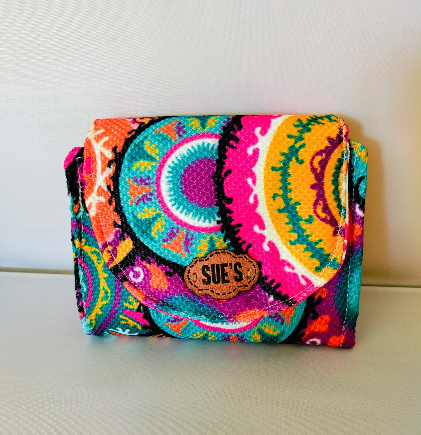 Color festival card Wallet 12*11 cm