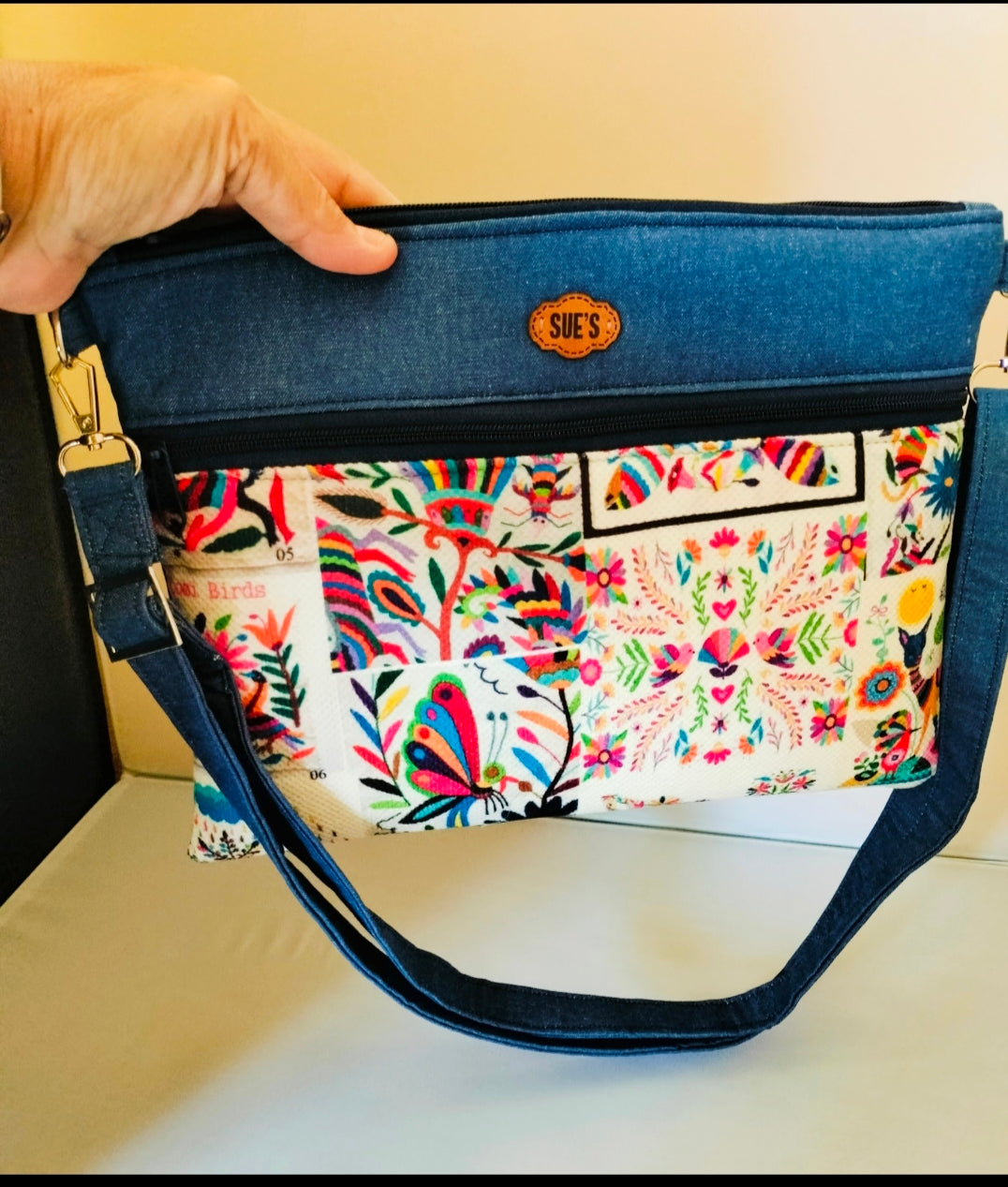 Jeans handmade Clutch