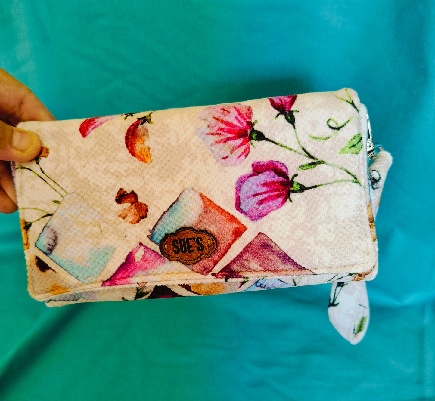 simple flower big Wallet