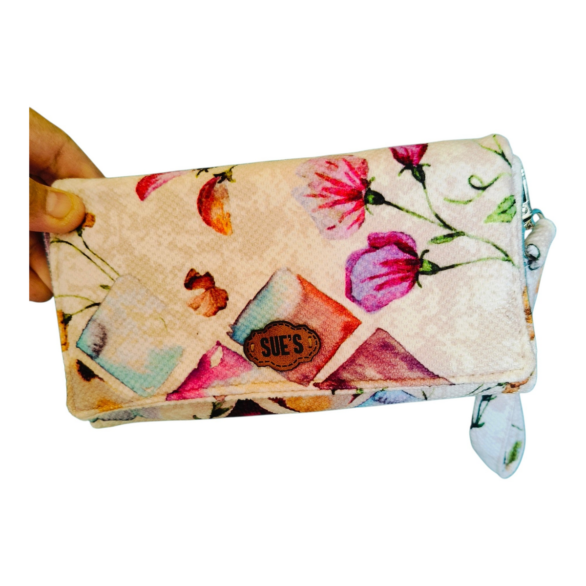 simple flower Large Wallet
