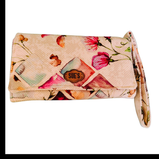 simple flower Large Wallet