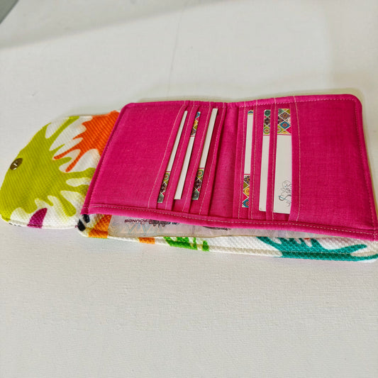 color splash Wallet 12*11 cm