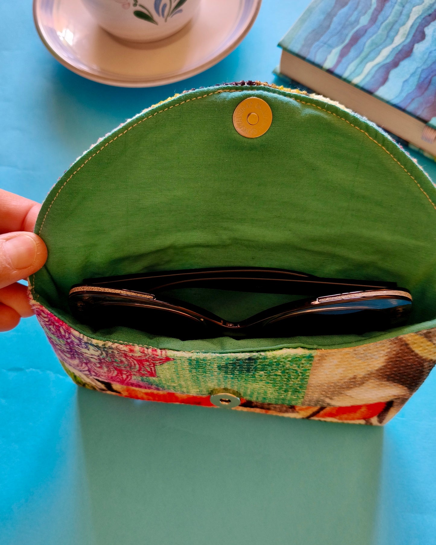 Water color Glasses Case