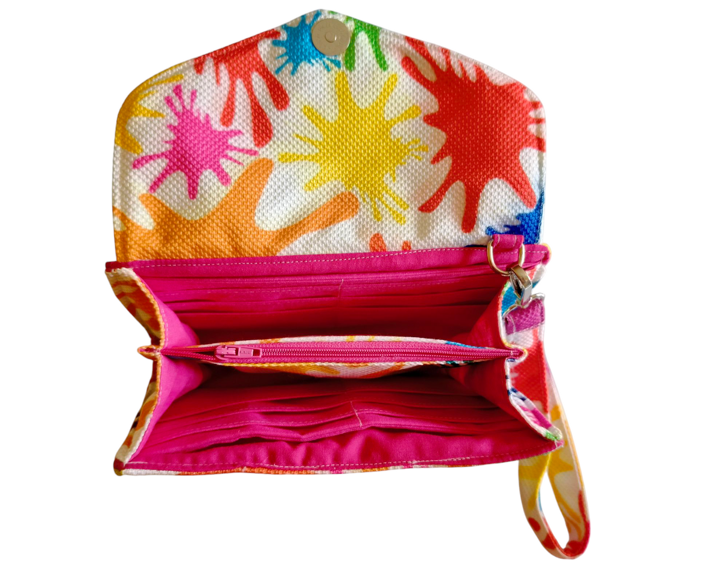 Color Splash Wallet big 20*12cm