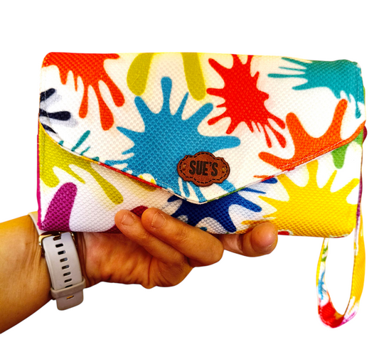 Color Splash Wallet big 20*12cm