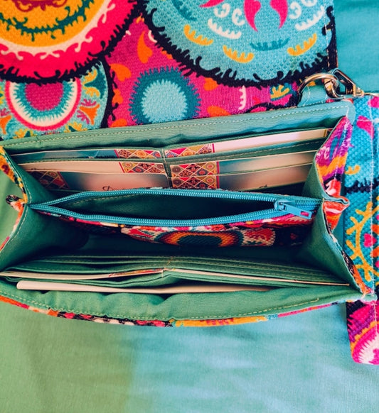 Color Festival big Wallet 20*12cm