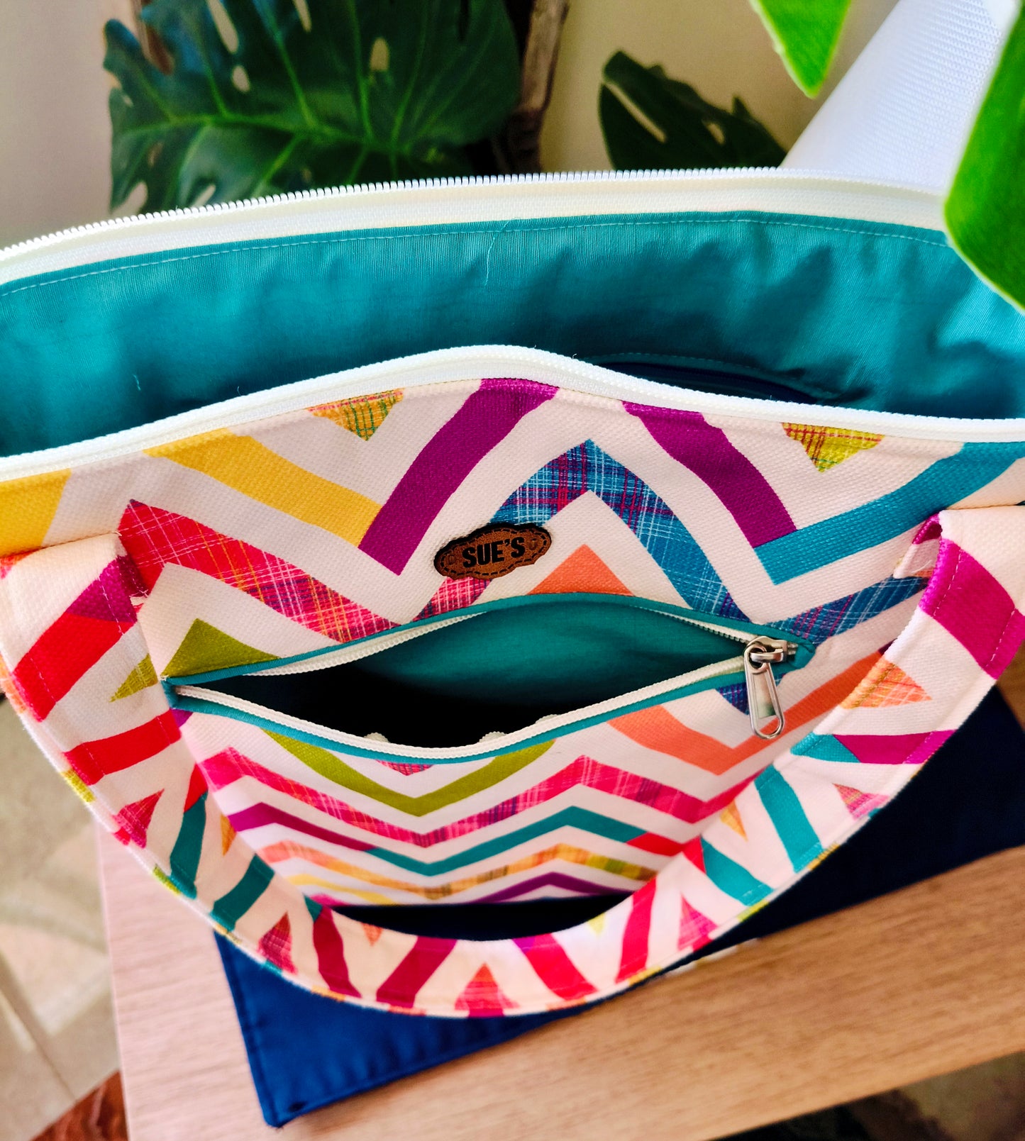 Zigzag Tote Bag 40*35cm