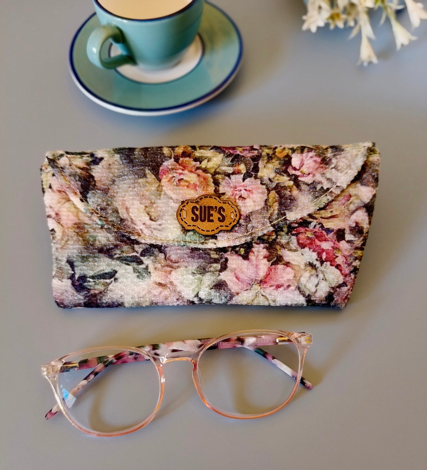 Night rose Glasses Case