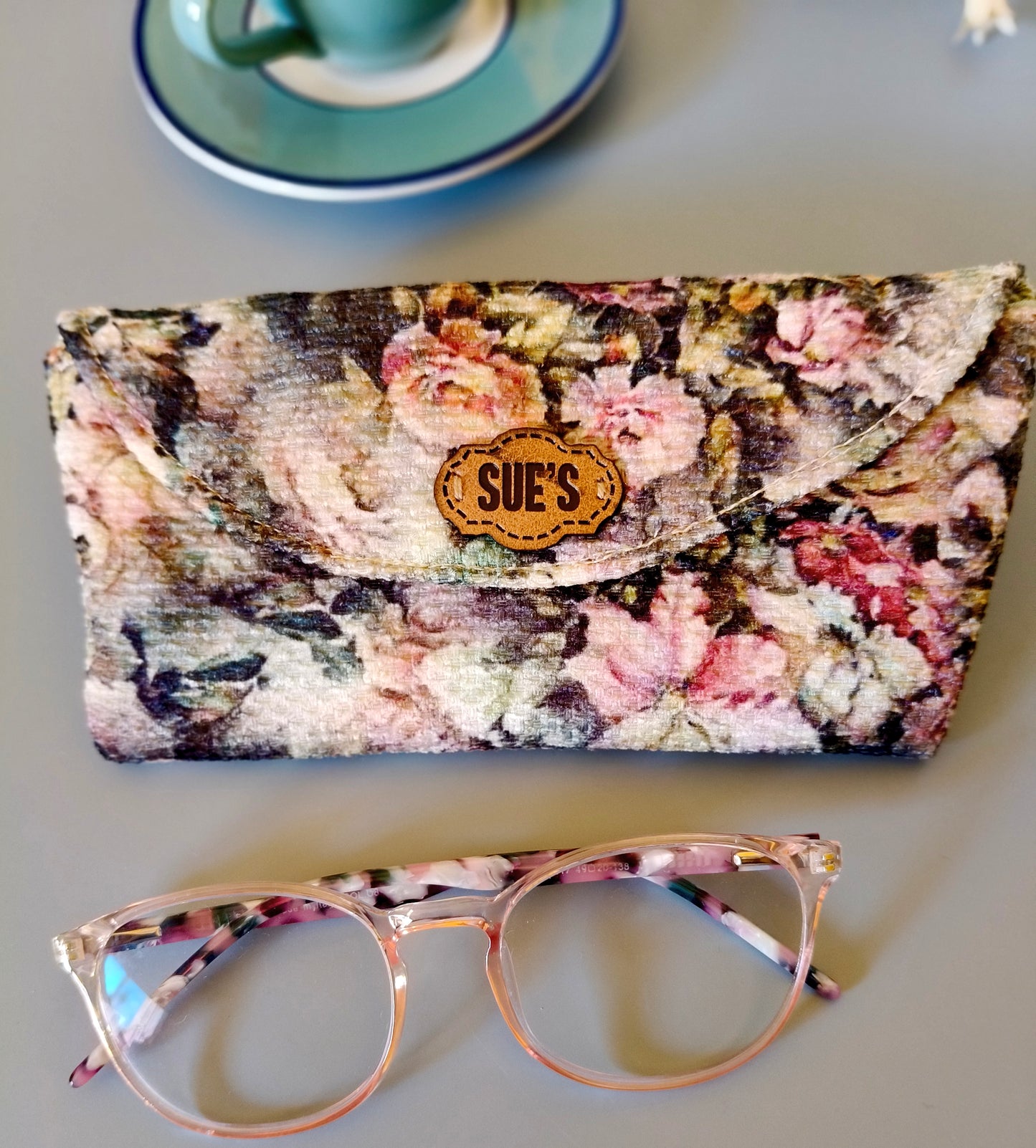 Night rose Glasses Case