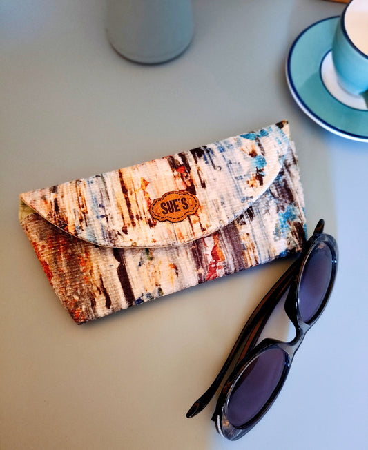 Scrambled color Glasses Case