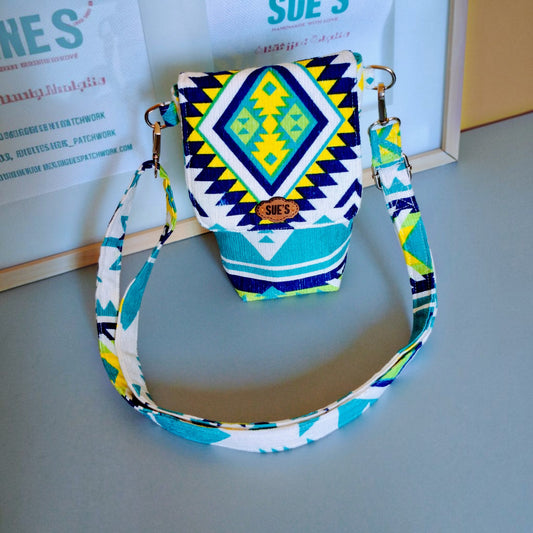 Tropical vibes Mobile cross bag ( NEW DESGIN )