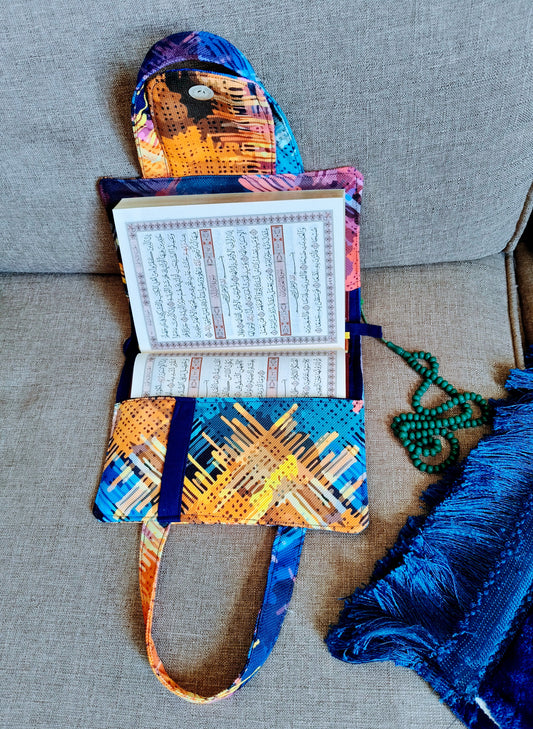 Sunrise color Mus7af Coverwith handle 20*14cm