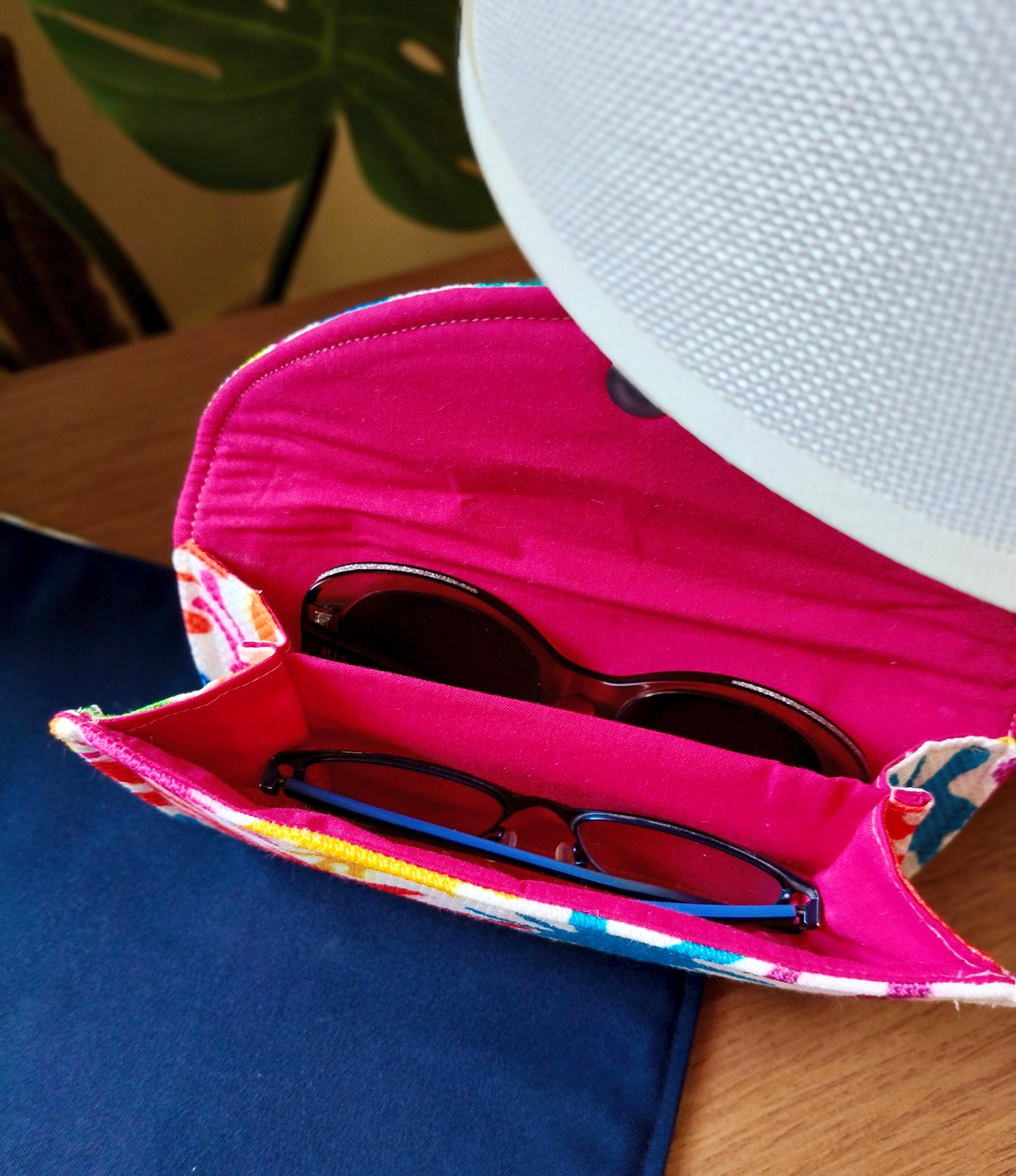 Color splash Double Glasses Case جراب نظاره لنظارتين