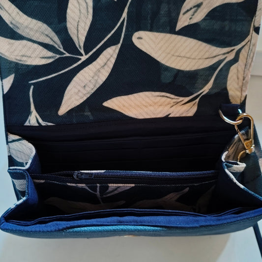 calming Leaves. big Wallet 20*12cm