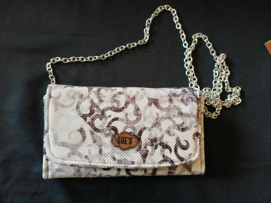 morning light Wallet with chain Cross hand