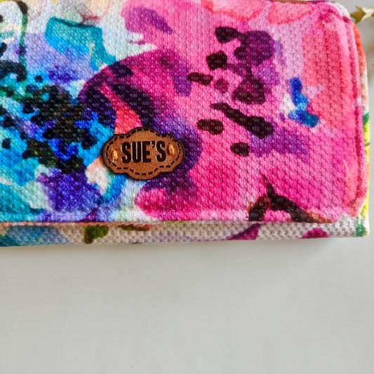 watercolor big wallet 20*12cm
