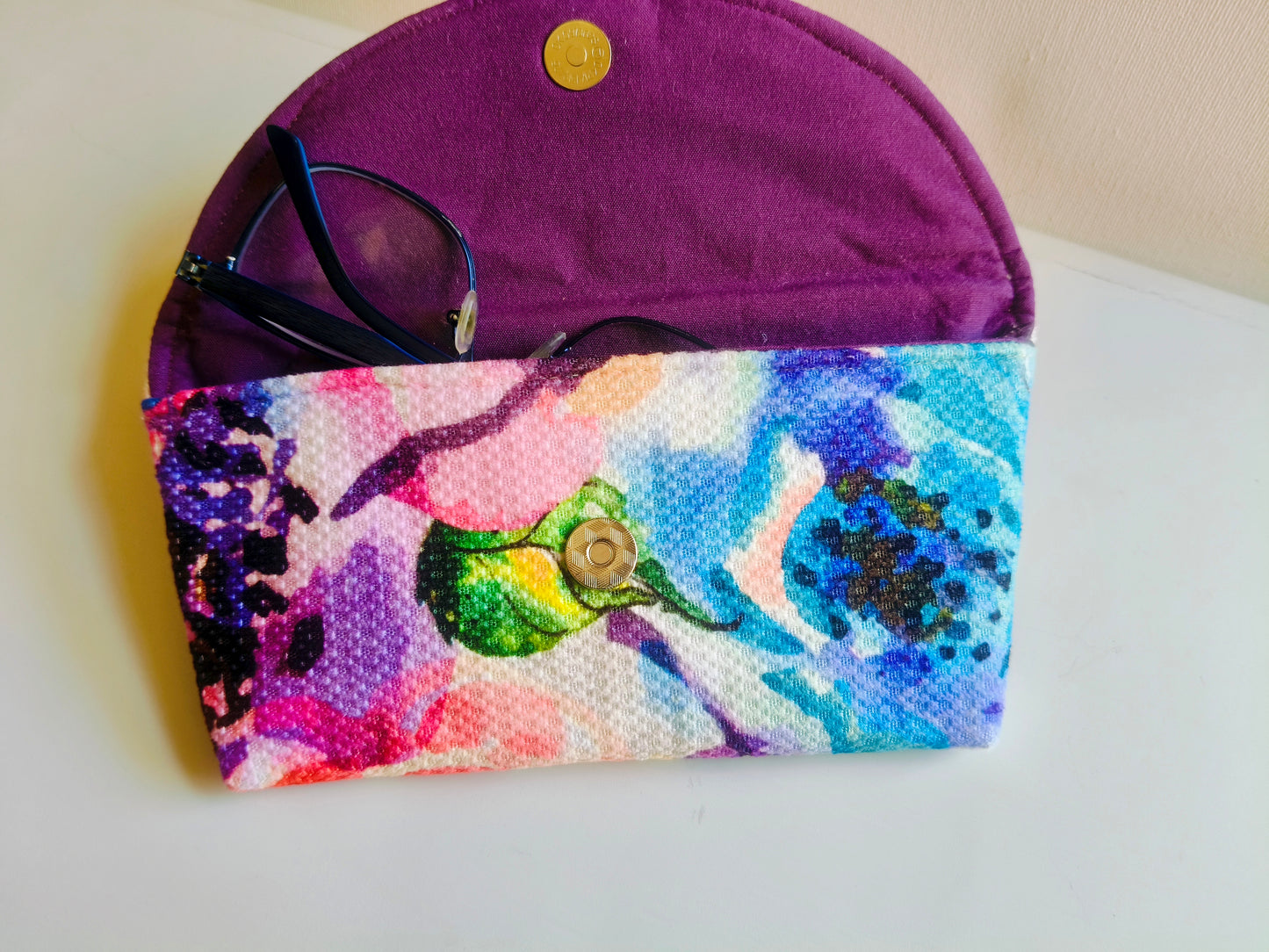 watercolor Glasses Case