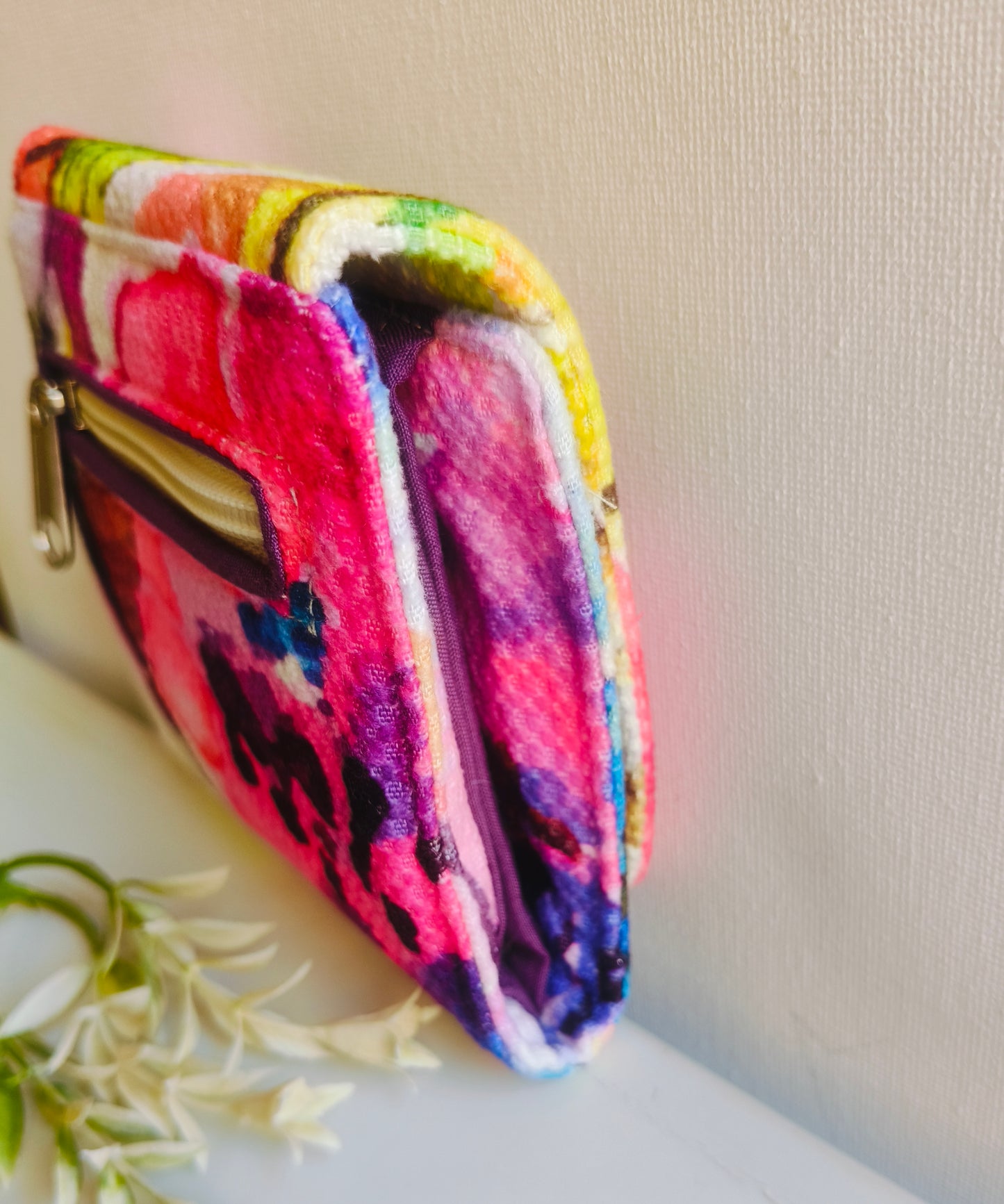 watercolor card Wallet 12*11 Cm