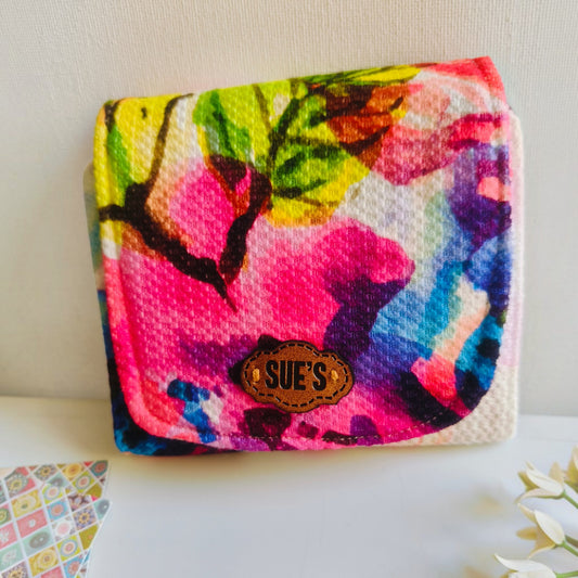 watercolor card Wallet 12*11 Cm