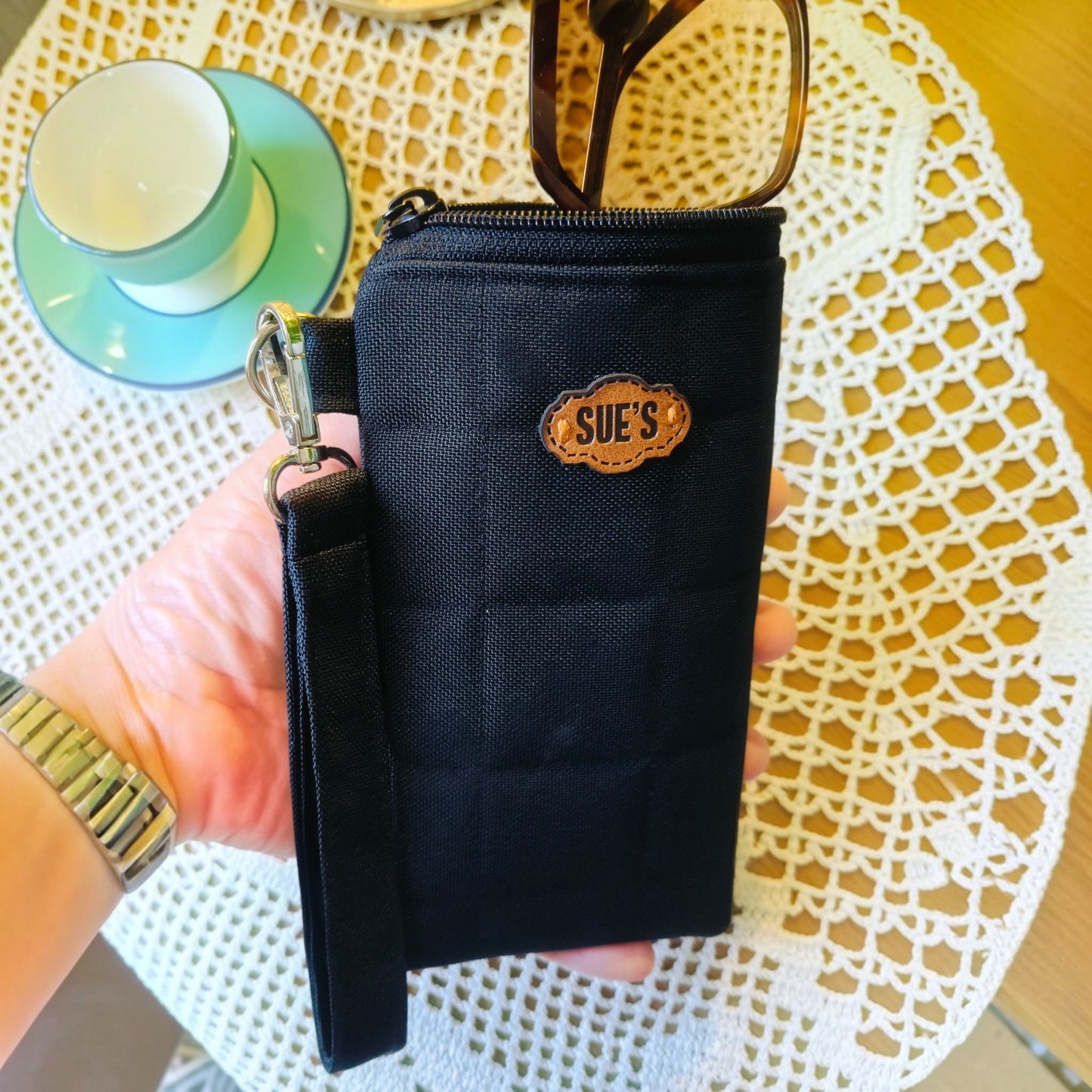 Black long Glasses Case