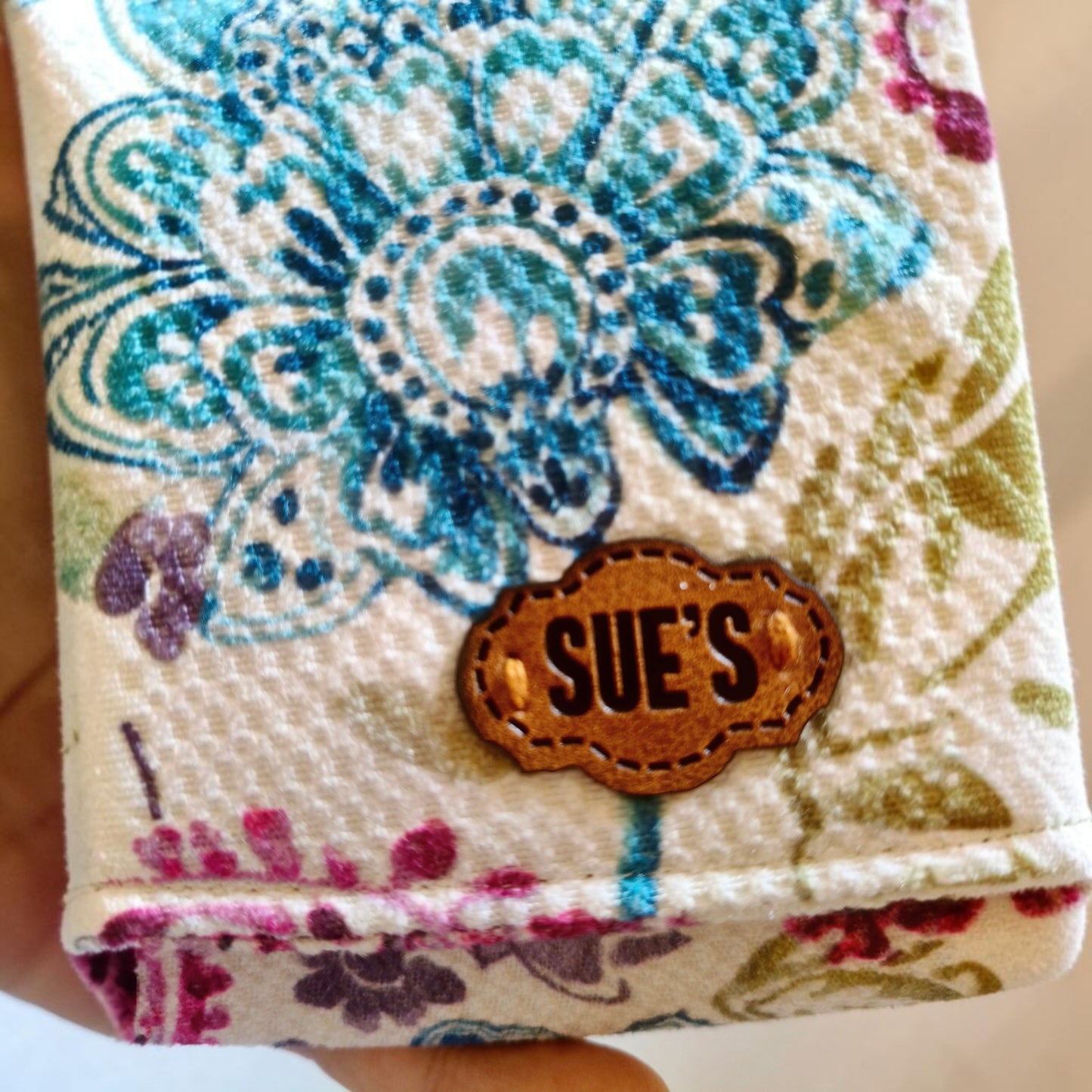 Kashmir Lage wallet 20*12cm محفظه كبيره ٢٠*١٢سم
