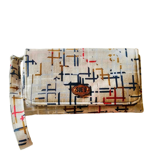 calm design Large Wallet