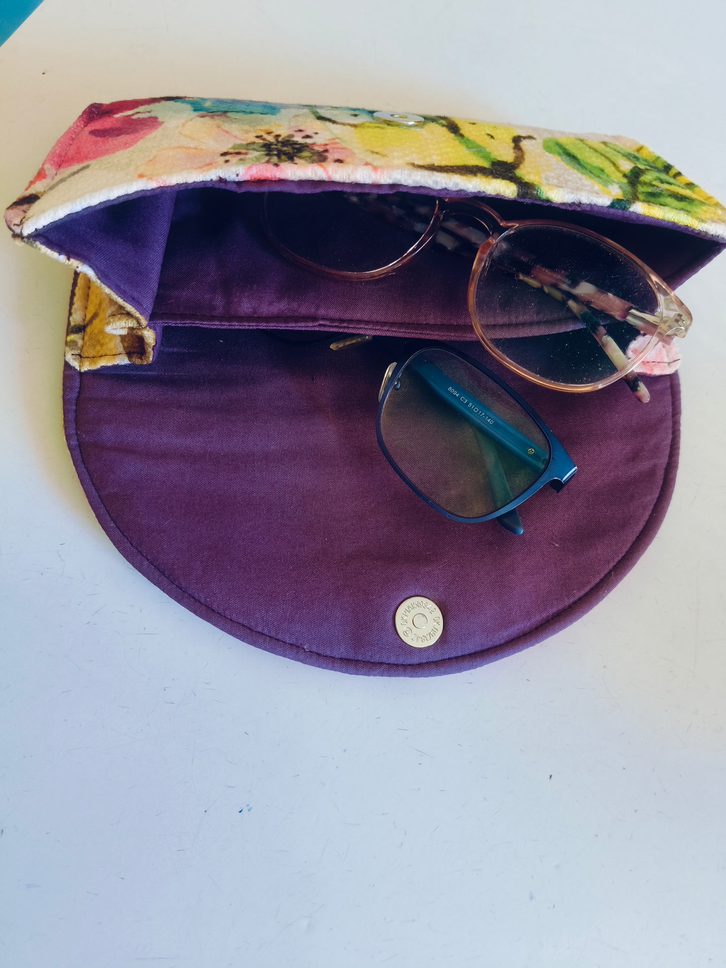 watercolor Double Glasses Case جراب لنظارتين