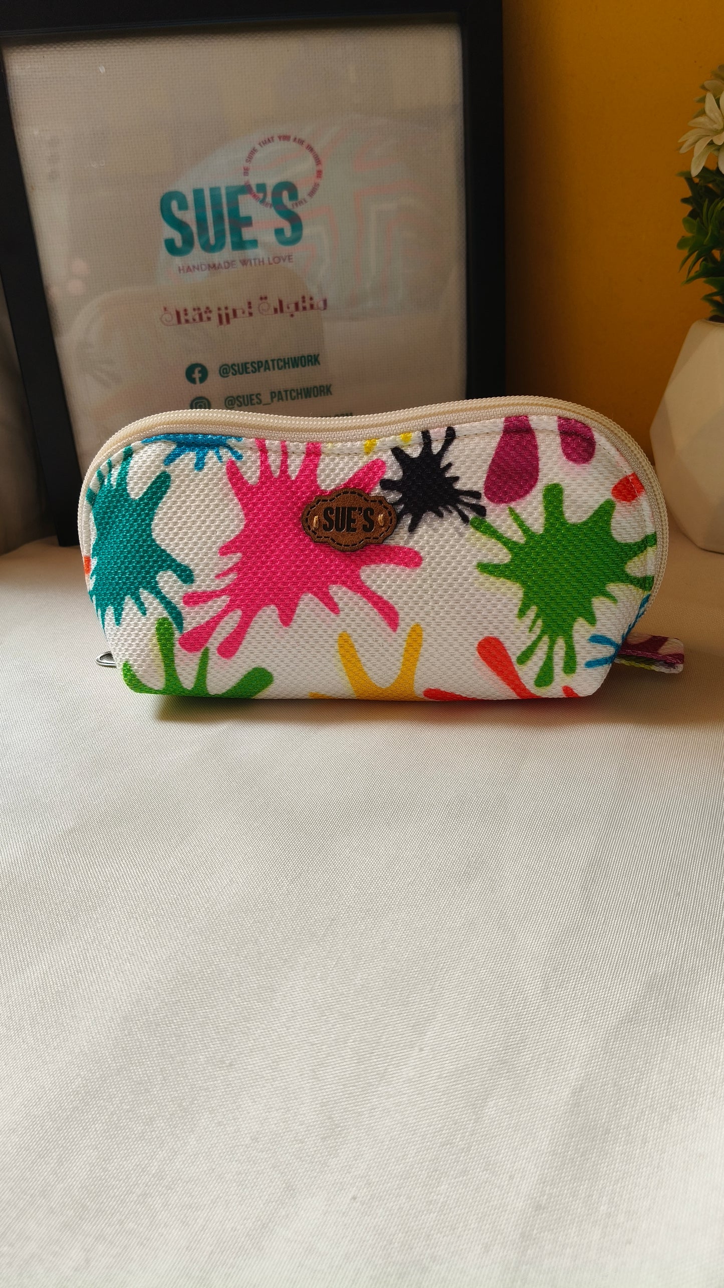 Color splash Makeup bag new
