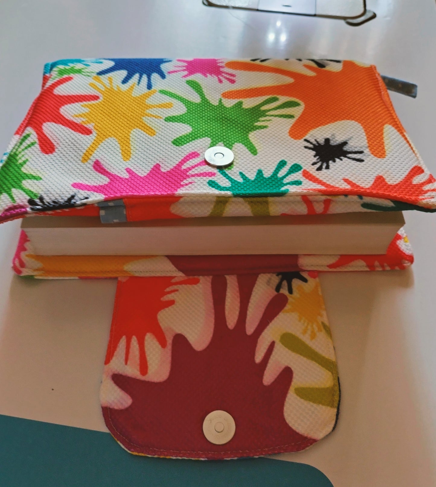 color splash Mus7af cover 20*14cm