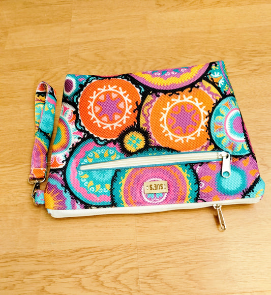 color festival handmade Clutch