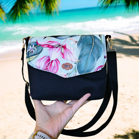 Green forest color small cross bag