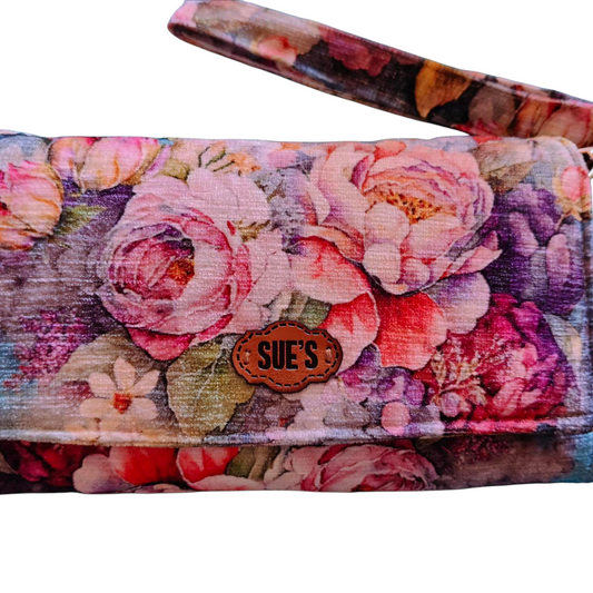 Rose garden big Wallet 20*12cm