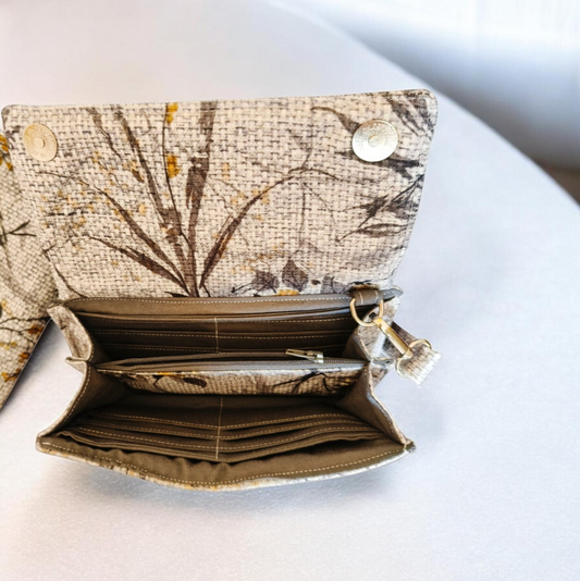 Gray big Wallet
