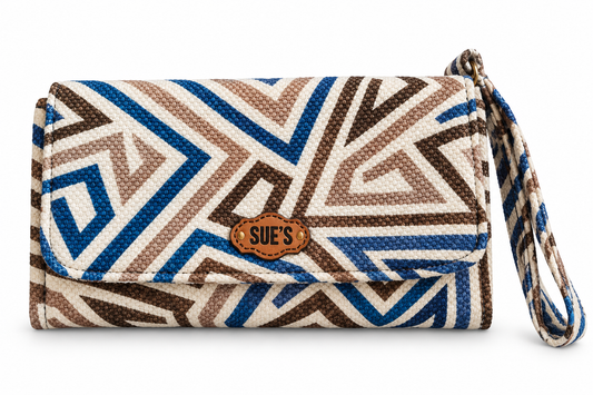 Blue grace Large Wallet